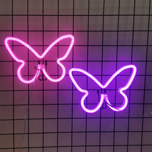 LED Neon Sign - USB & Battery Powered Glow Light for Bedroom, Gaming Room & Home Bar