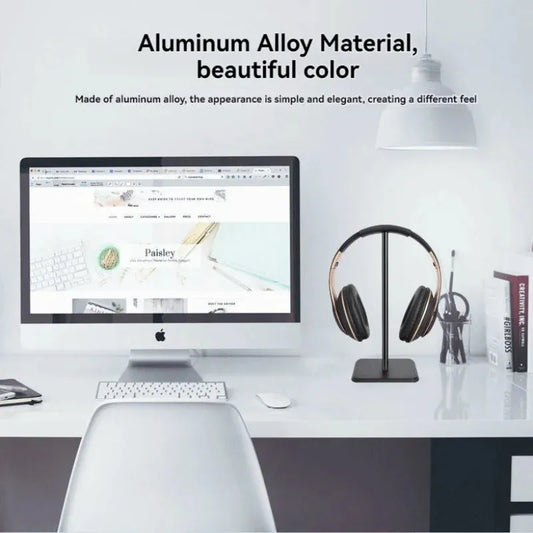 Universal Aluminum Headphone Stand - Premium Quality