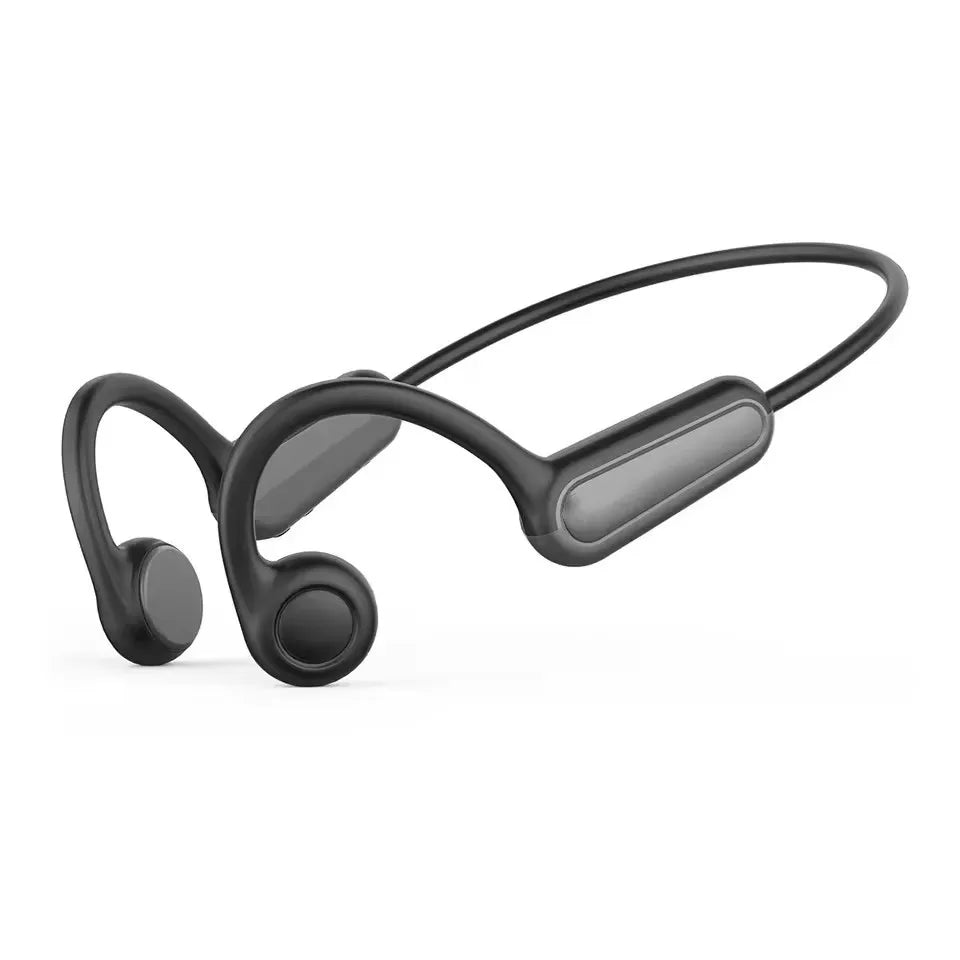 Bone Conduction Headphones - Open-Ear Wireless Bluetooth Sport Headset with Mic