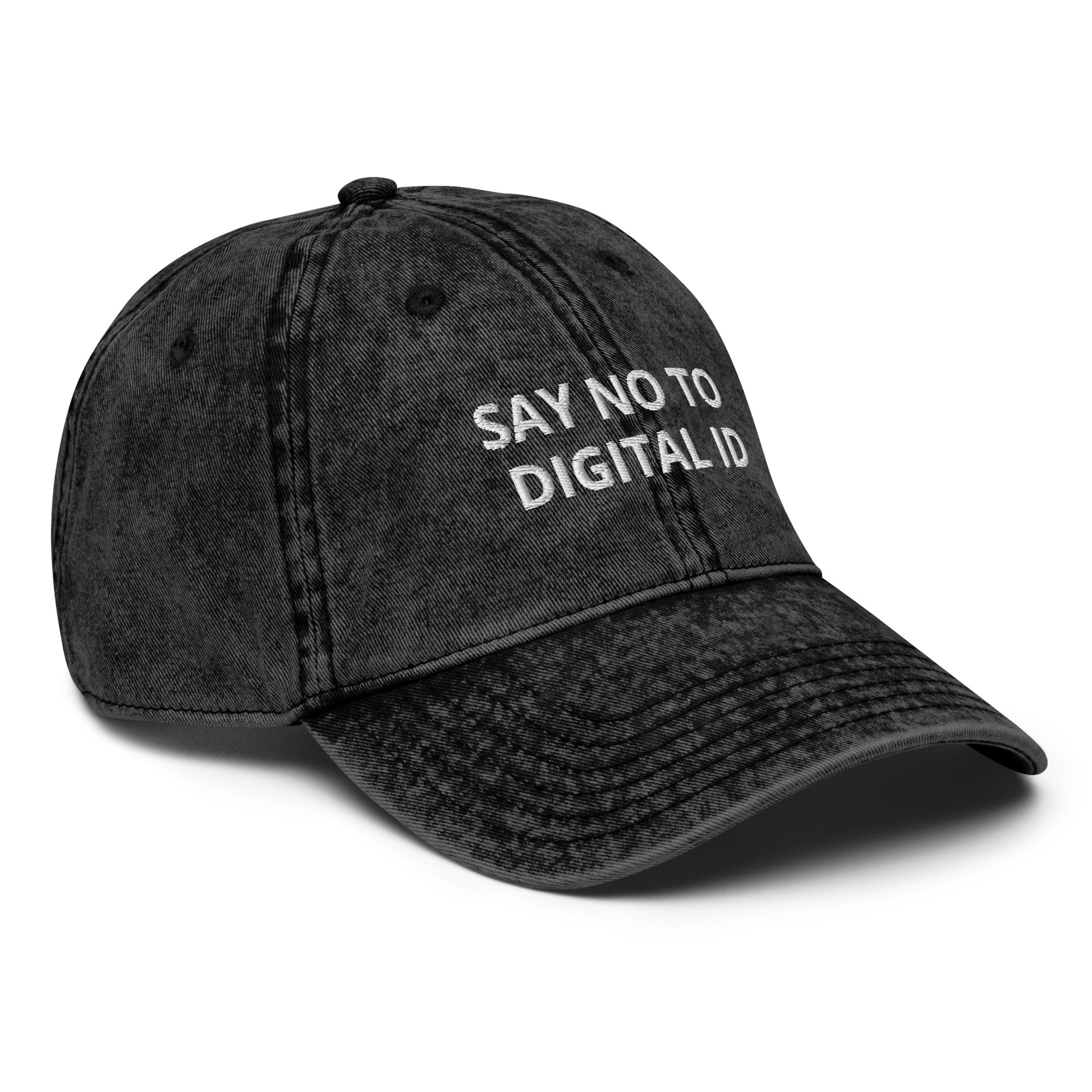 Say No To Digital ID Baseball Cap