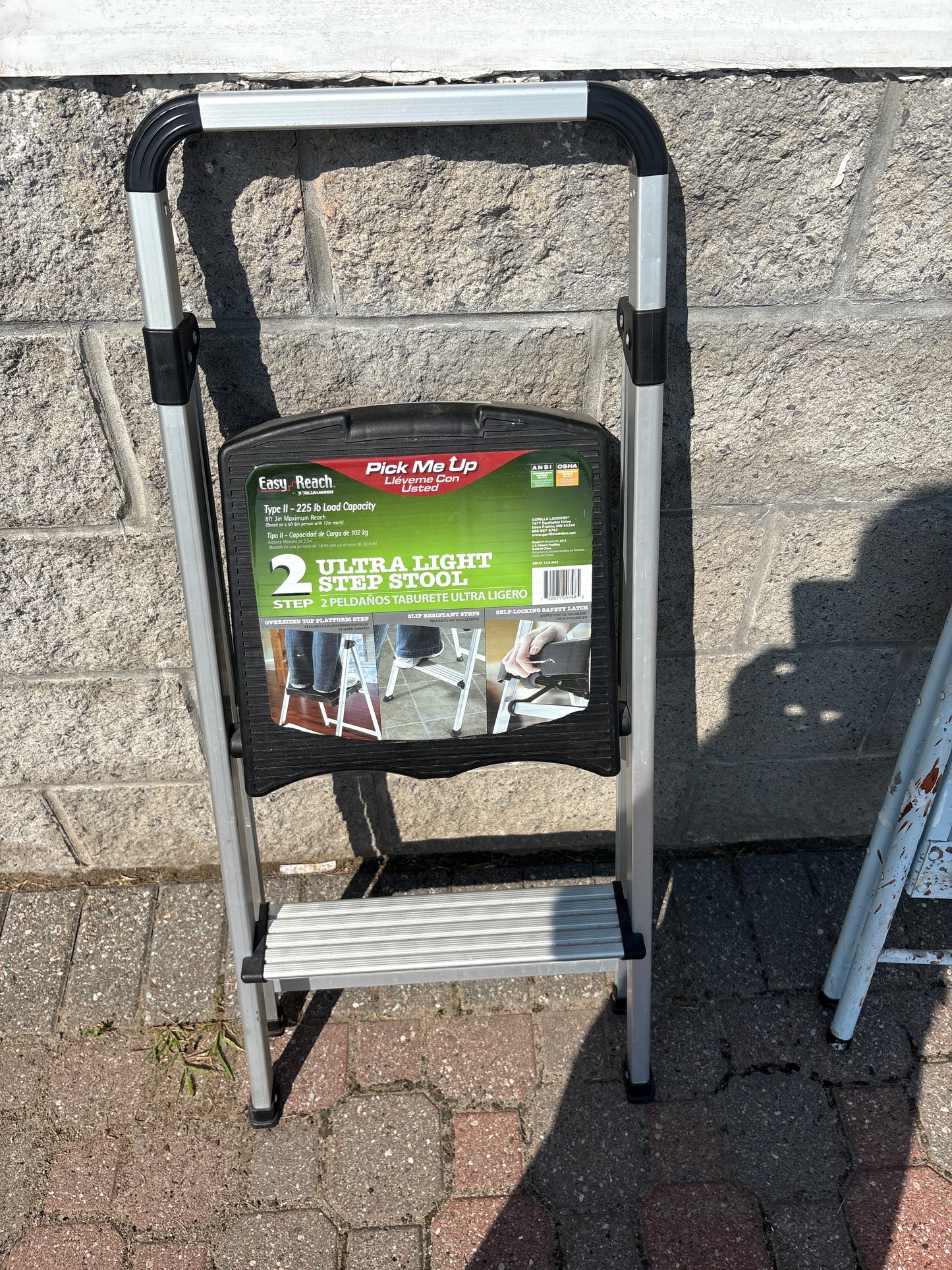 Easy Reach Pick-Me-Up 2-Step Ultra Light Step Stool Rental