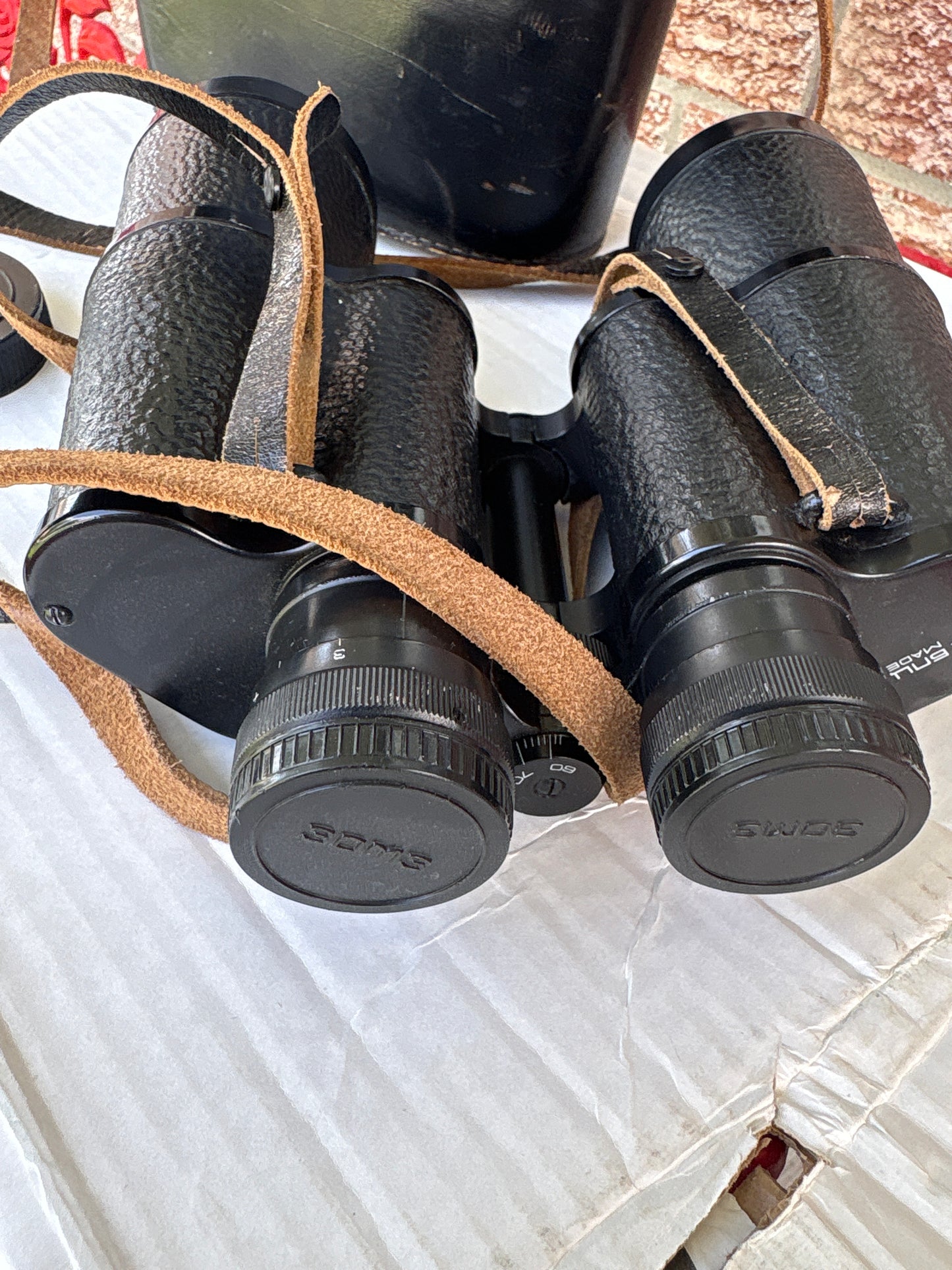 Vintage Soviet BPC (БПЦ) 7x50 Prismatic Field Binoculars