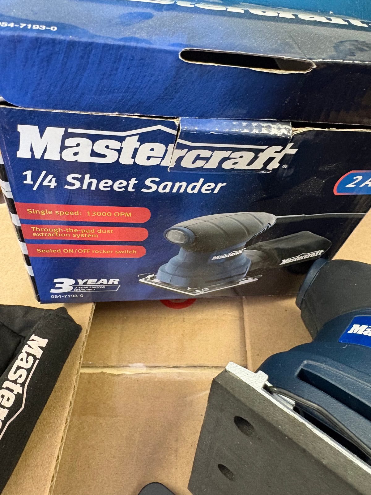 Mastercraft 1/4 Sheet Sander – Daily Rental | Ottawa & Surrounding Area