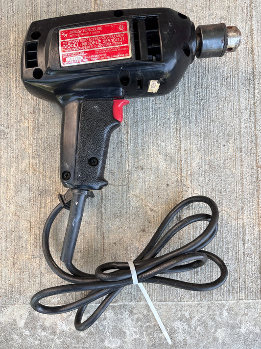 Corded Drill Rental – 2.5A Dual-Voltage Utility Workhorse