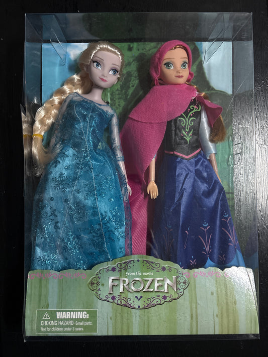 Frozen Doll Two Doll Set – Princess Dolls for Girls