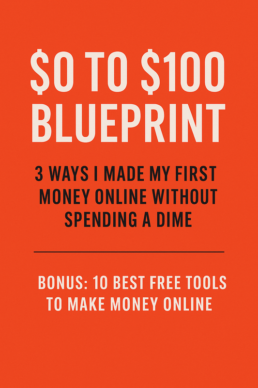 "$0 to $100 Blueprint"