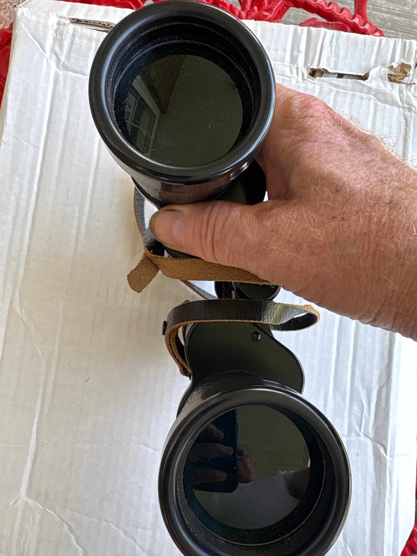 Vintage Soviet BPC (БПЦ) 7x50 Prismatic Field Binoculars