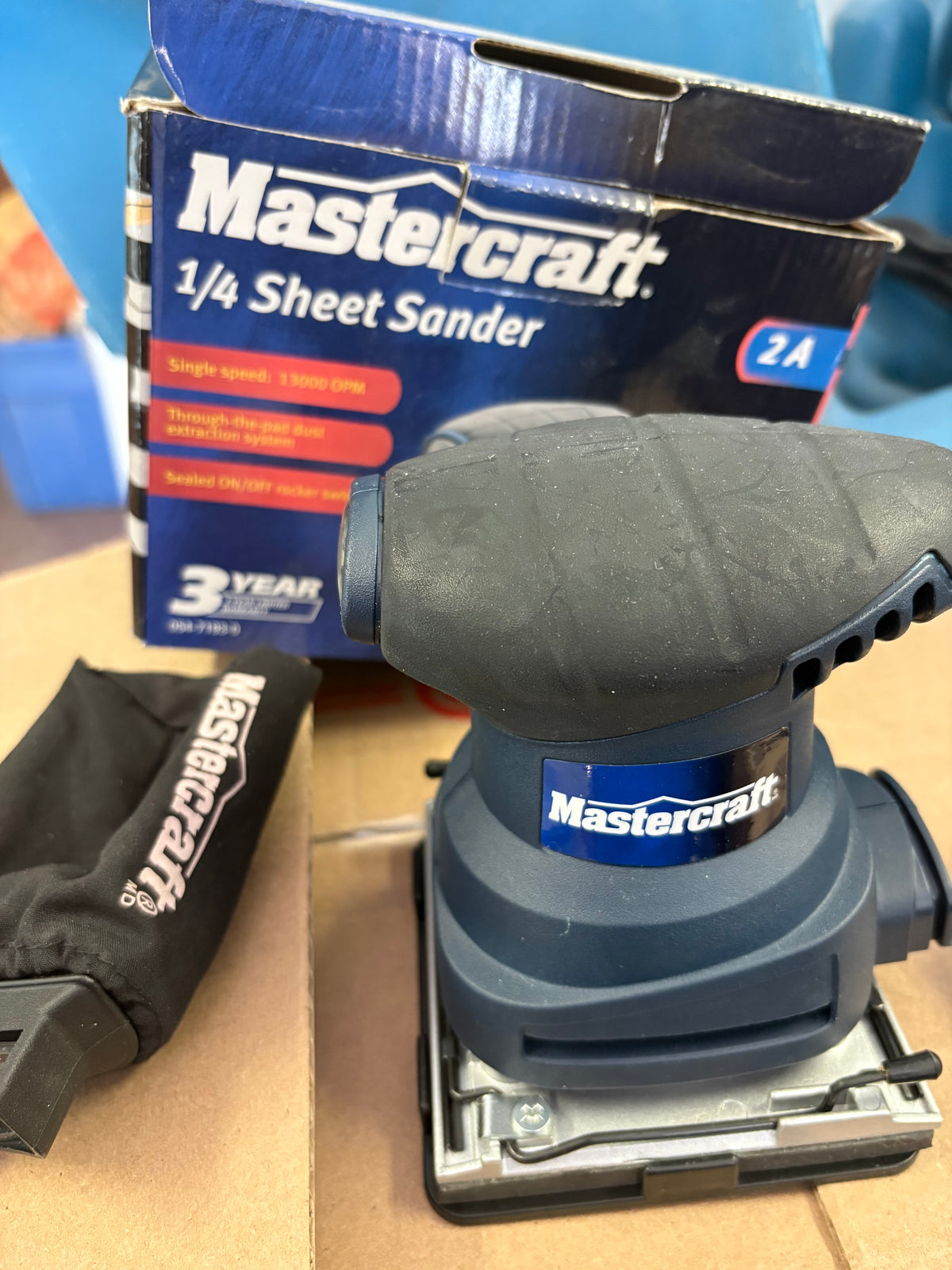 Mastercraft 1/4 Sheet Sander – Daily Rental | Ottawa & Surrounding Area