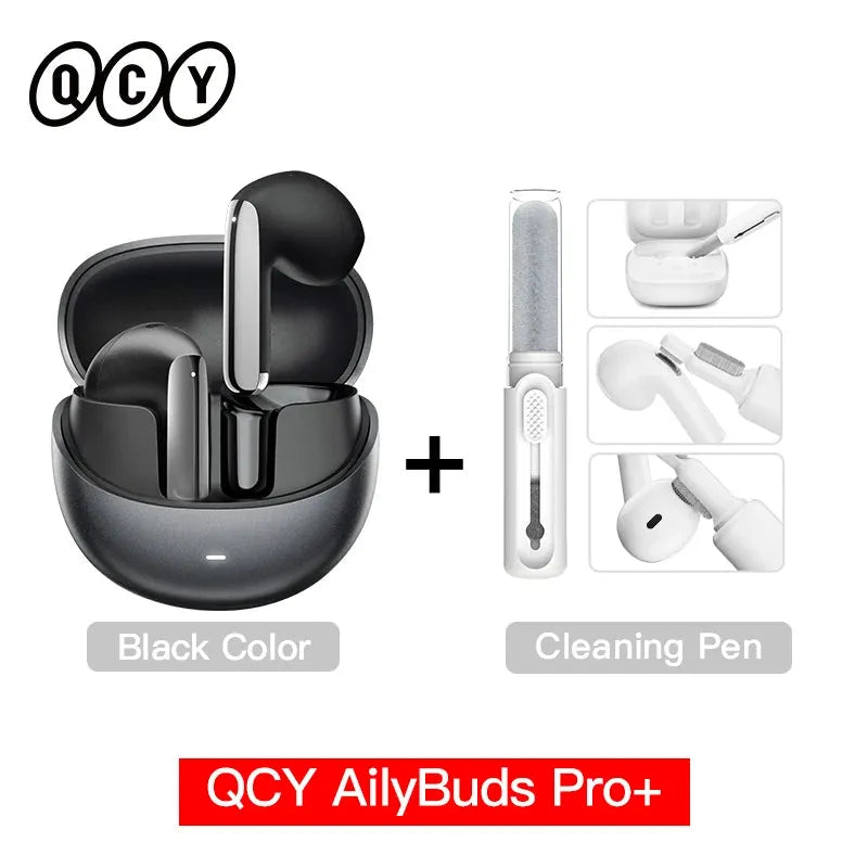 Brought to you by Noellie and AilyBuds Pro+ ANC Wireless Earphone Hi-Res Audio with LDAC Bluetooth 5.3 Earbuds 6 Mic AI HD Call Multipoint Connection
