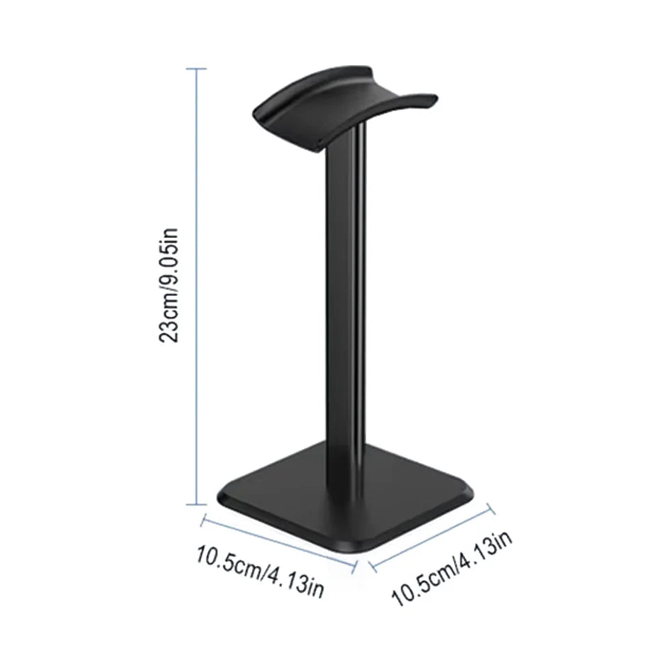 Aluminum Alloy Headphone Stand – Universal Desktop Hanger for Gaming & All Headsets
