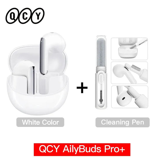 Brought to you by Noellie and AilyBuds Pro+ ANC Wireless Earphone Hi-Res Audio with LDAC Bluetooth 5.3 Earbuds 6 Mic AI HD Call Multipoint Connection