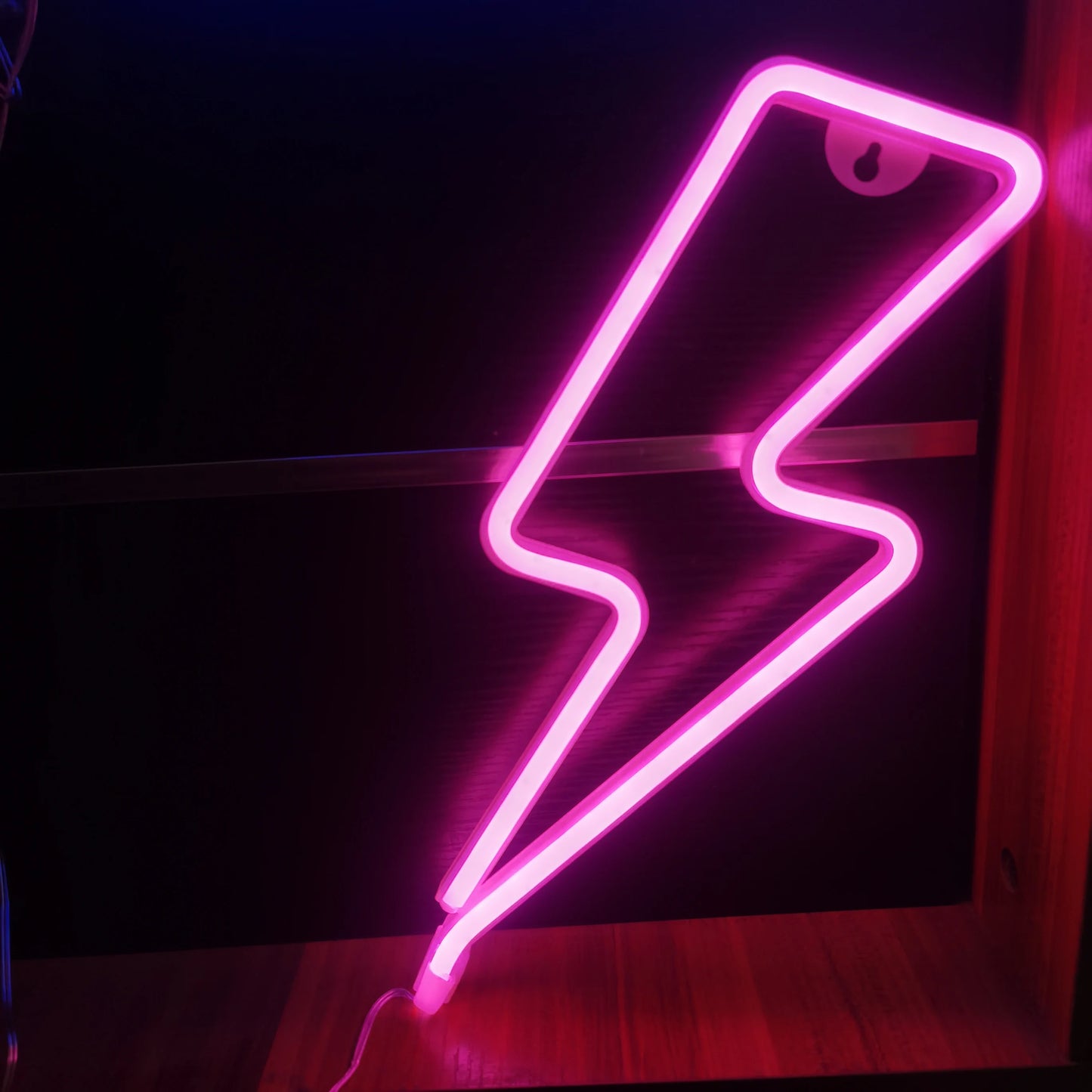 LED Neon Sign - USB & Battery Powered Glow Light for Bedroom, Gaming Room & Home Bar
