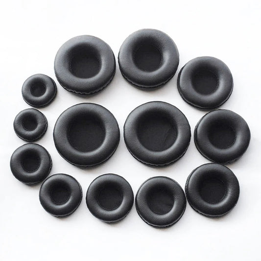 Replacement Headphone Ear Pads – Universal Foam & Leather Cushions (40–110mm)