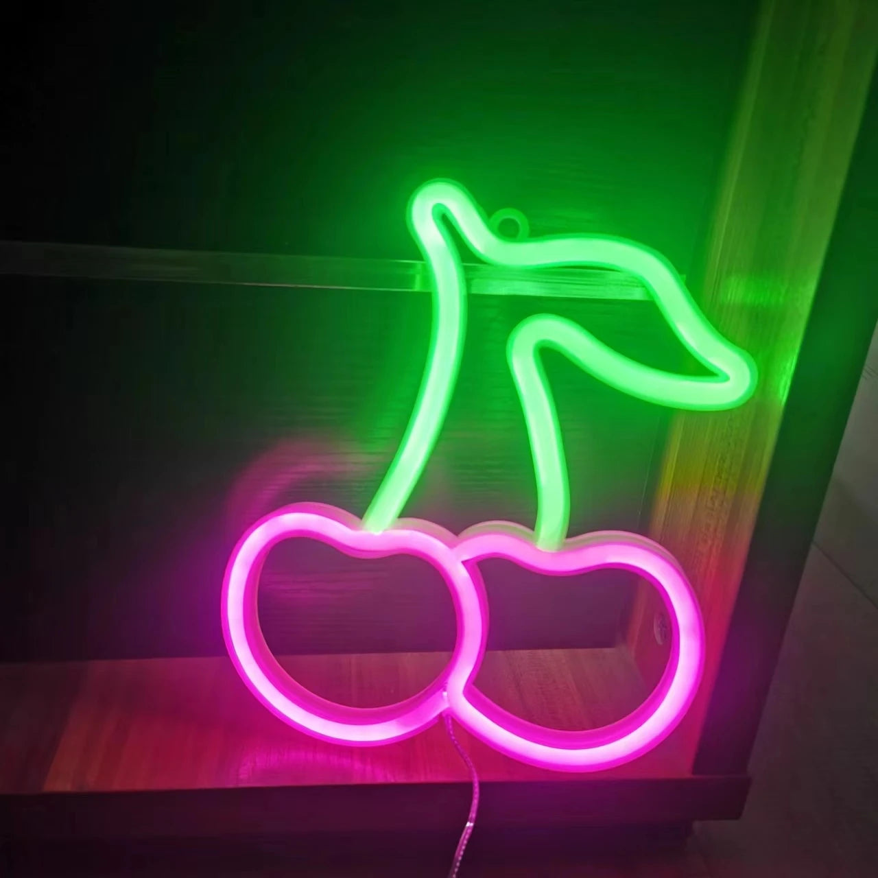 LED Neon Sign - USB & Battery Powered Glow Light for Bedroom, Gaming Room & Home Bar