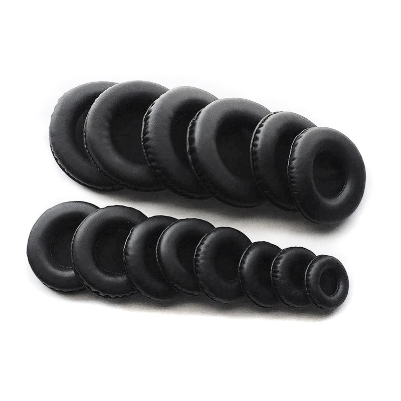 Replacement Headphone Ear Pads – Universal Foam & Leather Cushions (40–110mm)