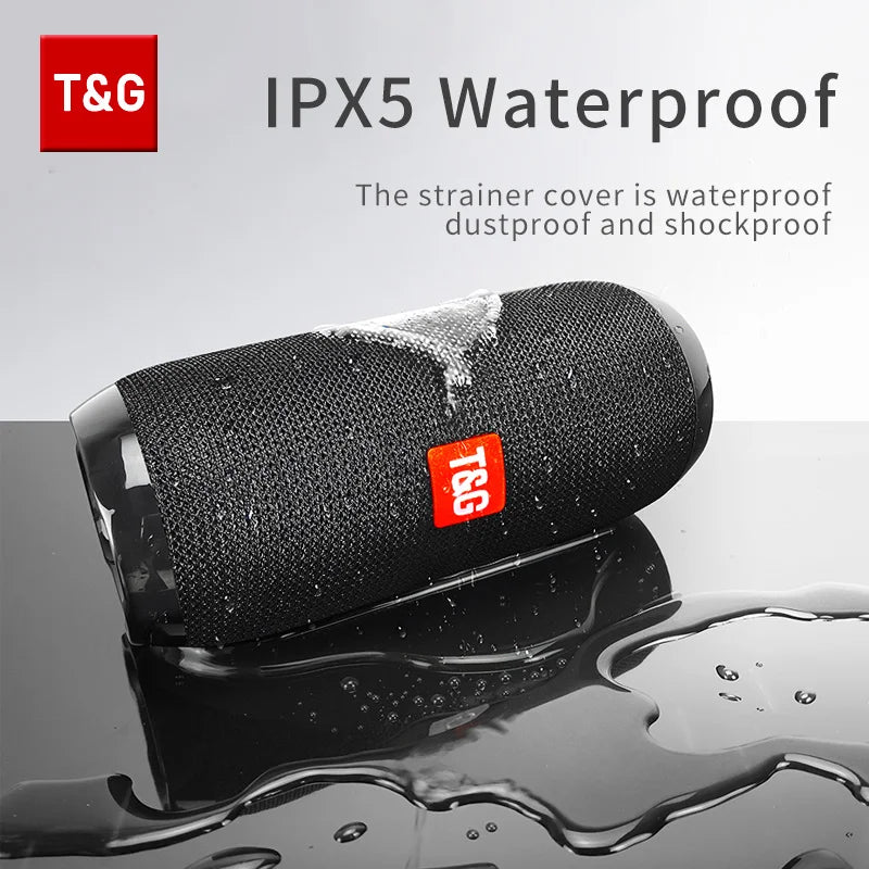 Noellie BoomPro 360 – Waterproof Bluetooth Speaker | 10H Battery | FM Radio | TWS