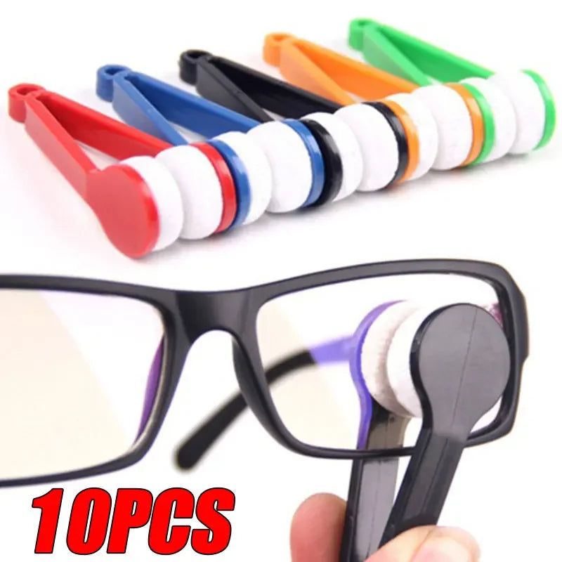 Microfibre Glasses Cleaning Brush – Streak-Free Lens Cleaner (Pack of 1, 5 or 10)