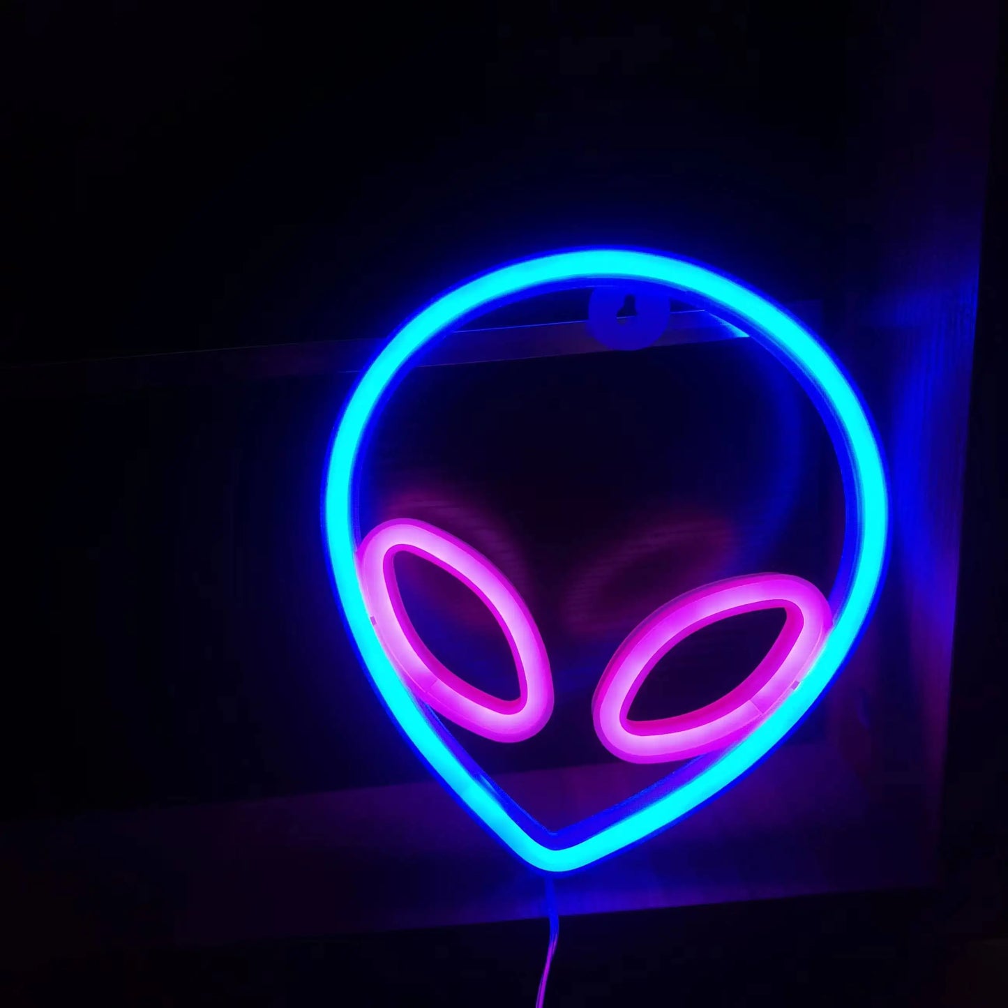 LED Neon Sign - USB & Battery Powered Glow Light for Bedroom, Gaming Room & Home Bar