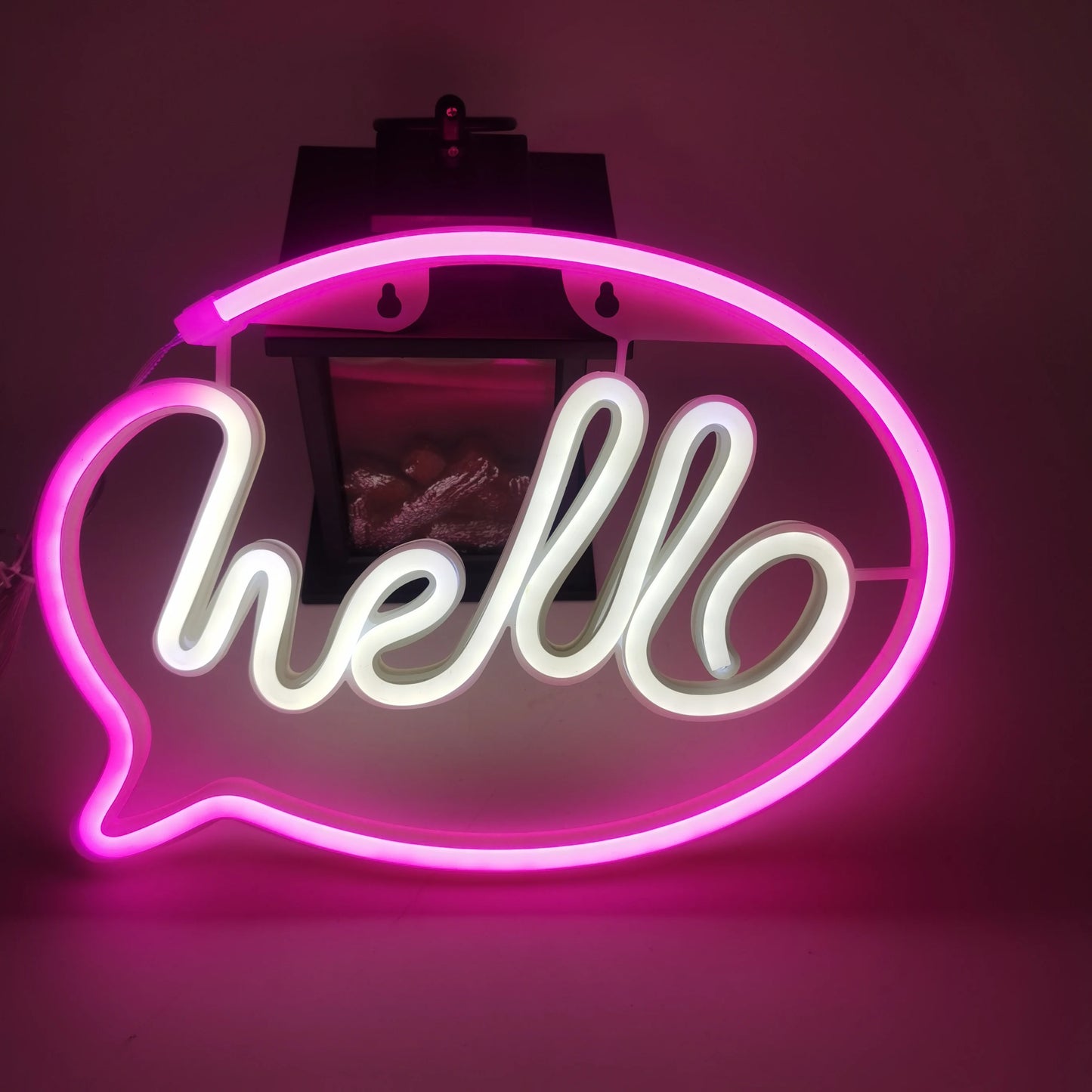 LED Neon Sign - USB & Battery Powered Glow Light for Bedroom, Gaming Room & Home Bar