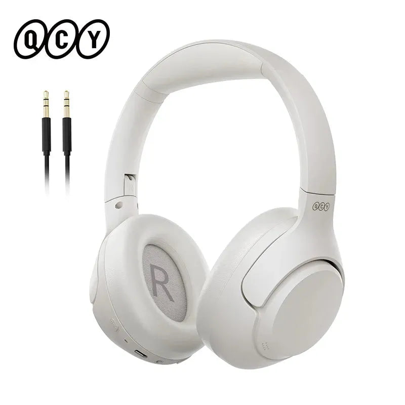 QCY H3 Wireless Headphones – 43dB ANC, Hi-Res Audio & 60H Battery