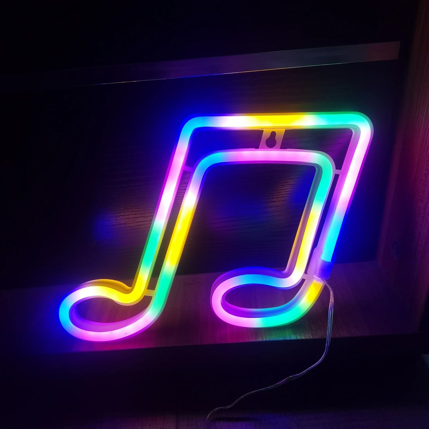 LED Neon Sign - USB & Battery Powered Glow Light for Bedroom, Gaming Room & Home Bar