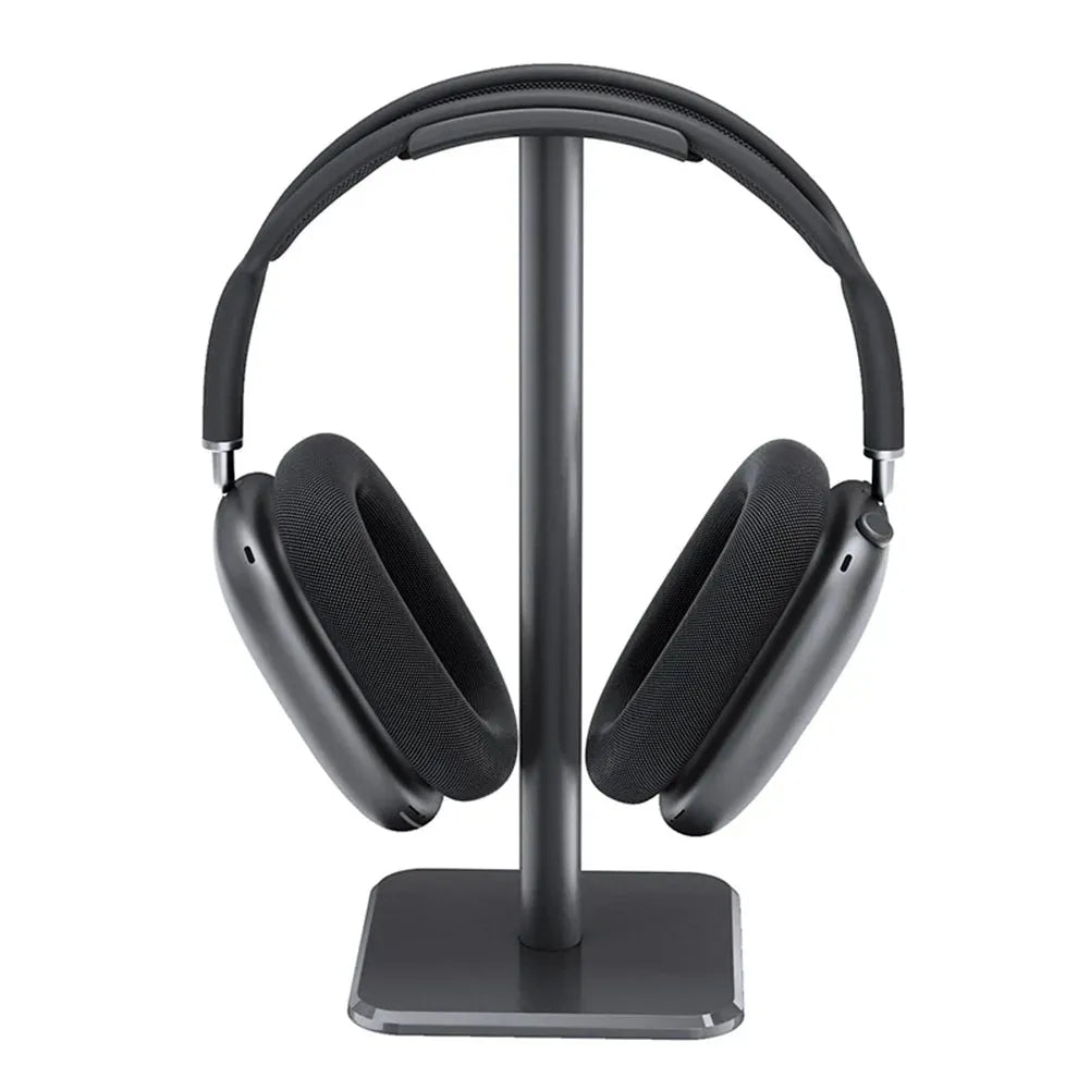 Aluminum Headphone Stand - Space-Saving Vertical Design