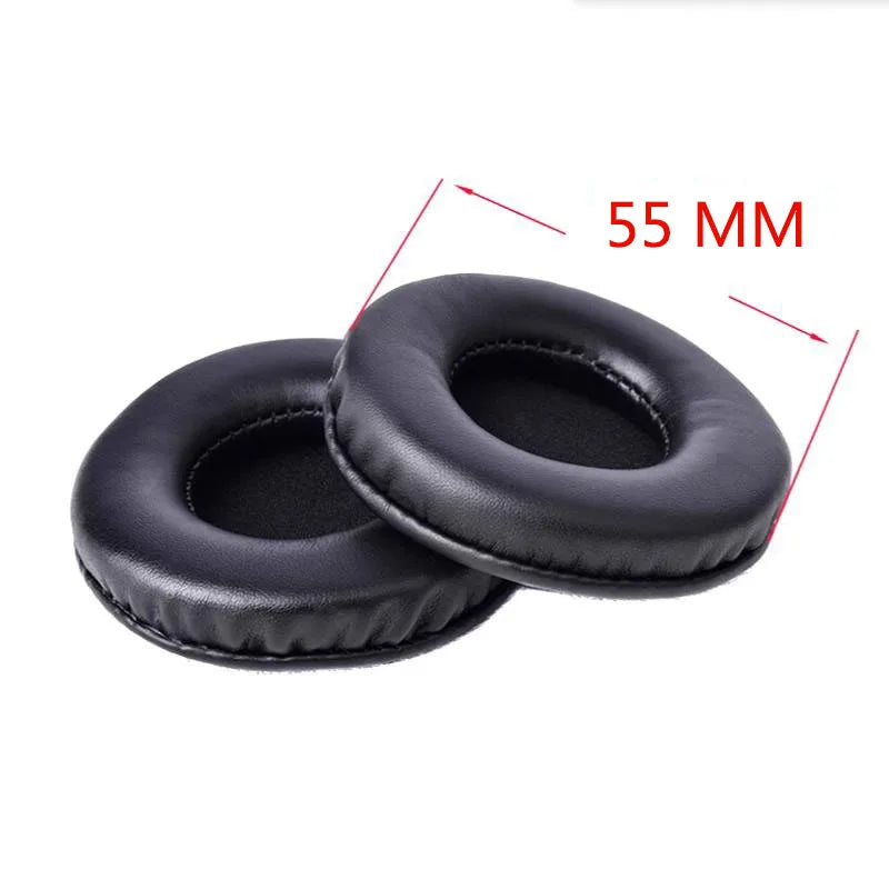 Replacement Headphone Ear Pads – Universal Foam & Leather Cushions (40–110mm)