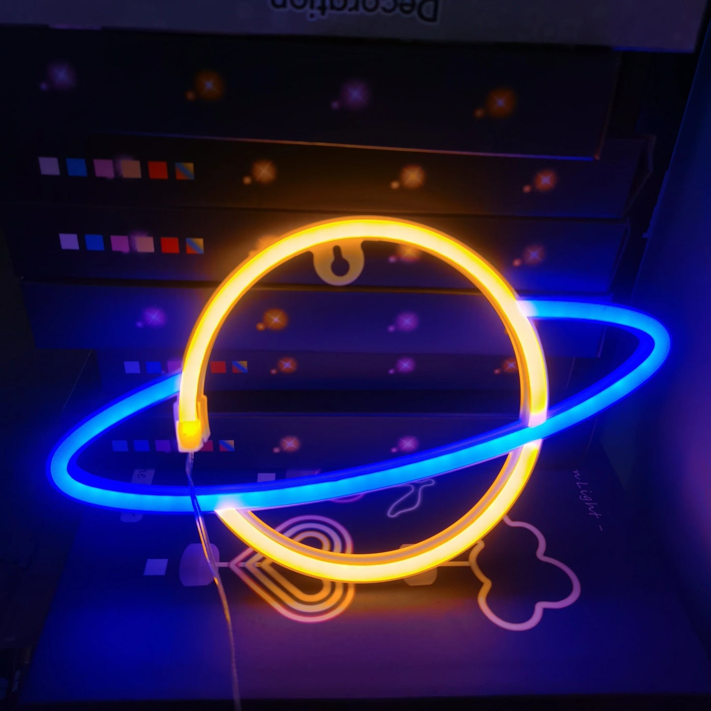 LED Neon Sign - USB & Battery Powered Glow Light for Bedroom, Gaming Room & Home Bar
