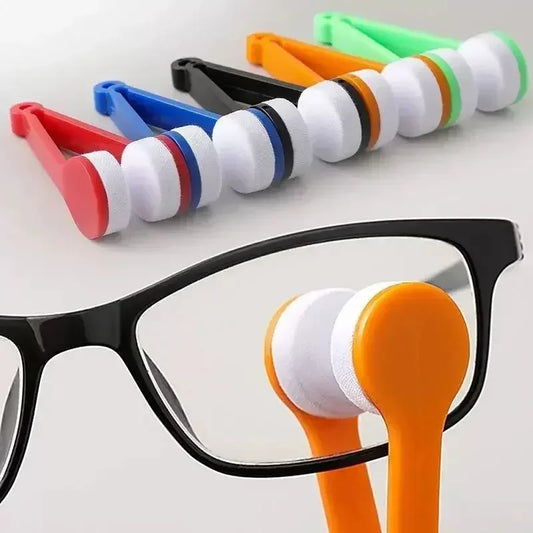 Microfibre Glasses Cleaning Brush – Streak-Free Lens Cleaner (Pack of 1, 5 or 10)