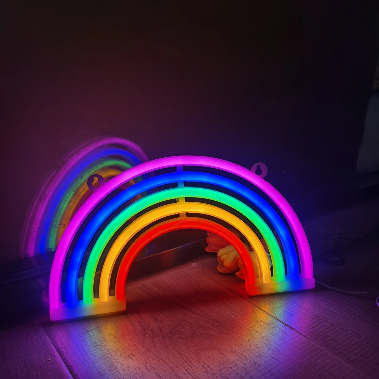 LED Neon Sign - USB & Battery Powered Glow Light for Bedroom, Gaming Room & Home Bar