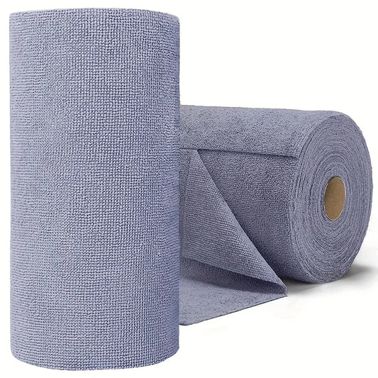 Microfibre Dishcloth Roll – Reusable Double-Sided Kitchen Cleaning Cloths (20 Sheets)