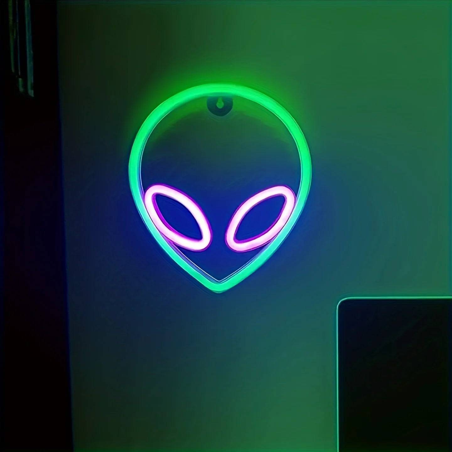 LED Neon Sign - USB & Battery Powered Glow Light for Bedroom, Gaming Room & Home Bar