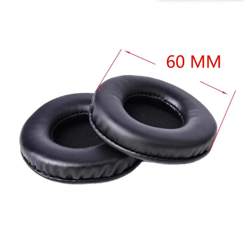 Replacement Headphone Ear Pads – Universal Foam & Leather Cushions (40–110mm)