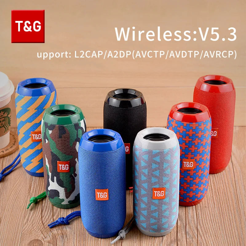 Noellie BoomPro 360 – Waterproof Bluetooth Speaker | 10H Battery | FM Radio | TWS