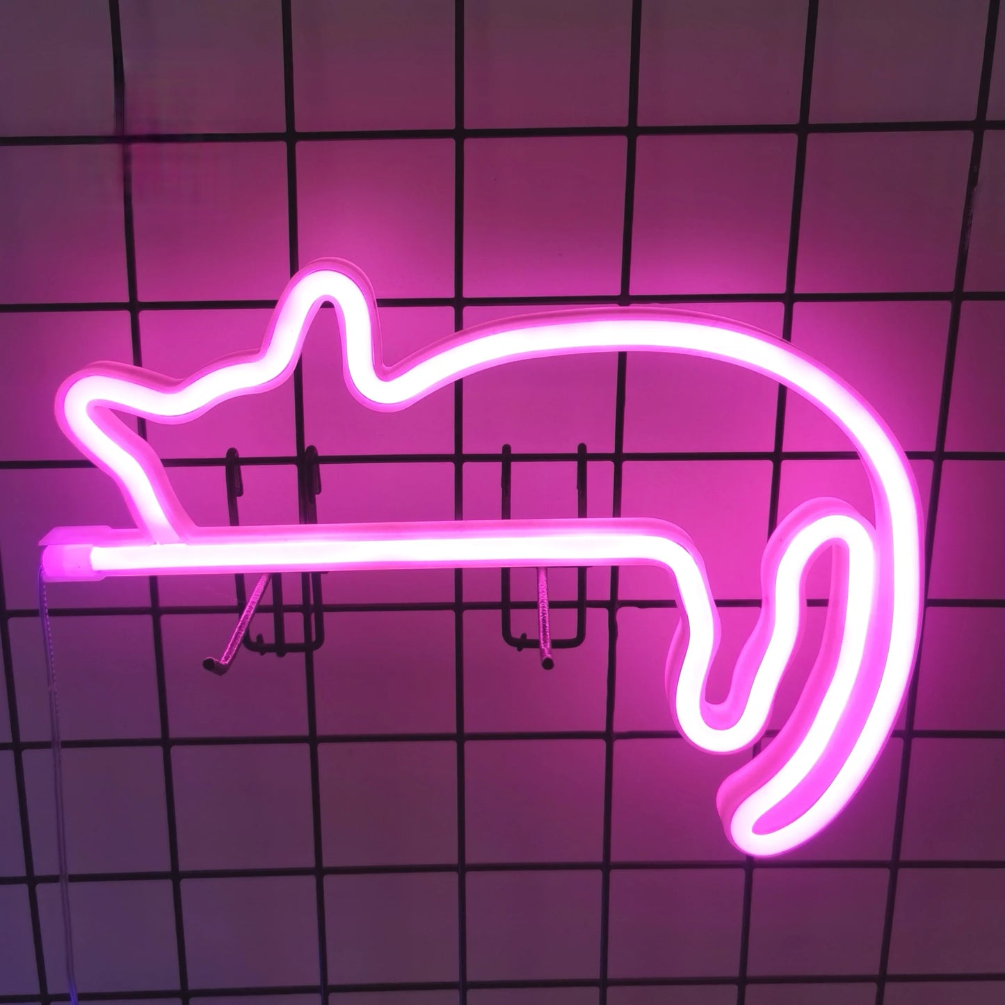 LED Neon Sign - USB & Battery Powered Glow Light for Bedroom, Gaming Room & Home Bar